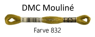 DMC Mouline Amagergarn farve 832